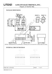 LTD-432E Datasheet Page 3