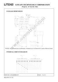 LTD-4608BE-07 Datasheet Page 3