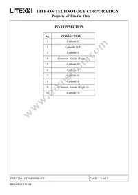 LTD-4608BE-07 Datasheet Page 4