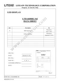 LTD-4608BE-34J Datasheet Page 2