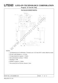 LTD-4608BE-34J Datasheet Page 4