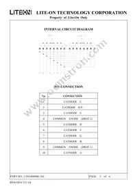 LTD-4608BE-34J Datasheet Page 5