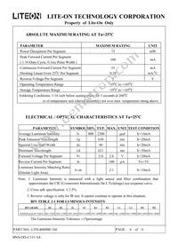 LTD-4608BE-34J Datasheet Page 6