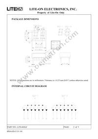 LTD-482GC Datasheet Page 2