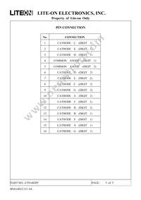 LTD-482PC Datasheet Page 3