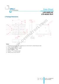 LTD-4830CTB-P Datasheet Page 3