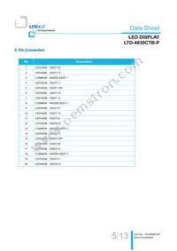LTD-4830CTB-P Datasheet Page 5