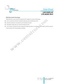 LTD-4830CTB-P Datasheet Page 7