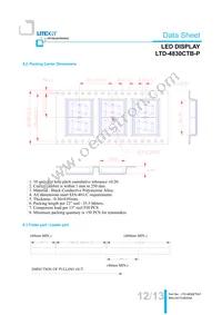 LTD-4830CTB-P Datasheet Page 12