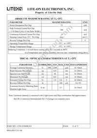 LTD-5250HR-03J Datasheet Page 5
