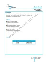 LTD-5260Y Datasheet Page 2