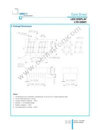 LTD-5260Y Datasheet Page 3