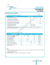 LTD-5260Y Datasheet Page 5