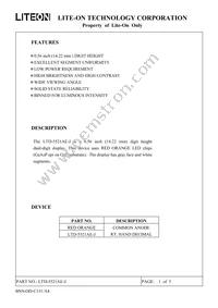 LTD-5521AE-J Datasheet Page 2