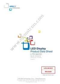 LTD-5633C Datasheet Cover