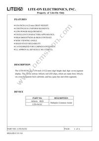 LTD-5633C Datasheet Page 2