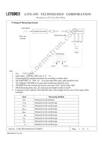LTDL-RX16S01B Datasheet Page 3