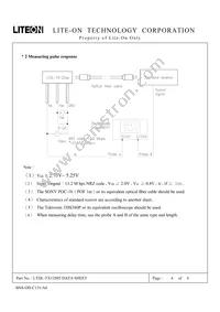 LTDL-TX12S05 Datasheet Page 4