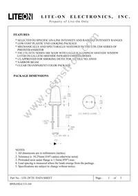 LTE-2872U Datasheet Page 2