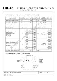 LTE-302-M Datasheet Page 3