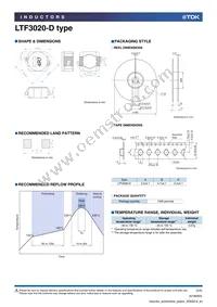 LTF3020T-6R8N-D Datasheet Page 3