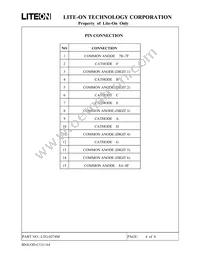 LTG-0274M Datasheet Page 4