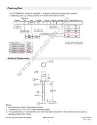 LTH5MM12VFR4600 Datasheet Page 2