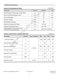 LTH5MM12VFR4600 Datasheet Page 3