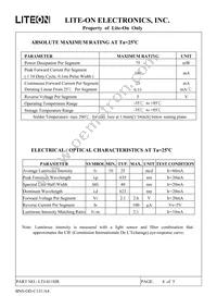 LTJ-811HR Datasheet Page 5