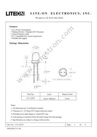 LTL-10233 Datasheet Cover