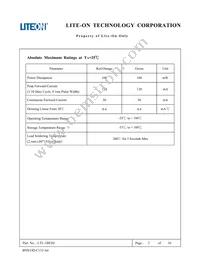 LTL-1BEHJ Datasheet Page 3