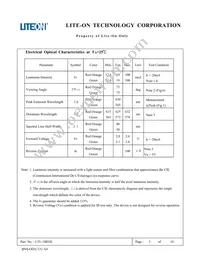 LTL-1BEHJ Datasheet Page 4