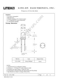 LTL-1CHG Datasheet Cover