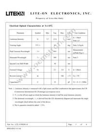 LTL-1CHGH114 Datasheet Page 3