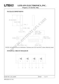 LTL-2450Y Datasheet Page 2