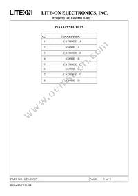 LTL-2450Y Datasheet Page 3