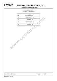 LTL-2500G Datasheet Page 4