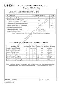 LTL-2500G Datasheet Page 5