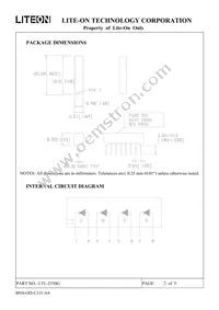 LTL-2550G Datasheet Page 3