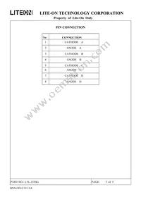 LTL-2550G Datasheet Page 4