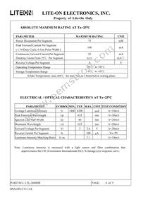 LTL-2600HR Datasheet Page 5