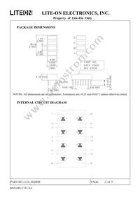 LTL-2620HR Datasheet Page 3