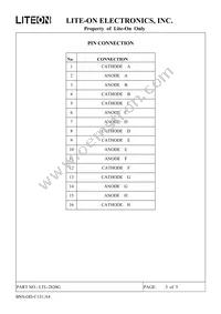 LTL-2820G Datasheet Page 4