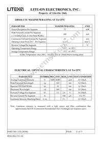 LTL-2820G Datasheet Page 5