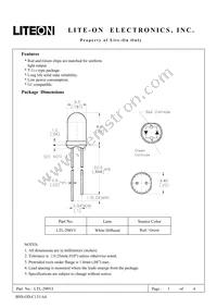 LTL-298VJ Datasheet Cover