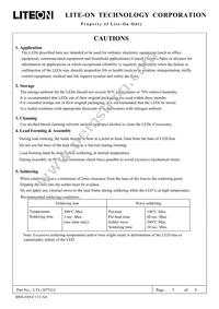 LTL-307YLC Datasheet Page 5