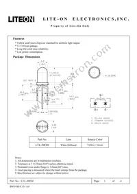 LTL-30EDJ Datasheet Cover