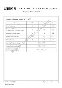 LTL-30EDJ Datasheet Page 2