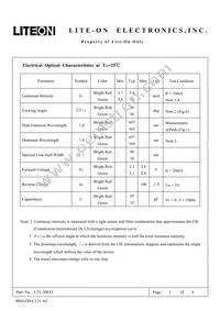 LTL-30EFJ Datasheet Page 3