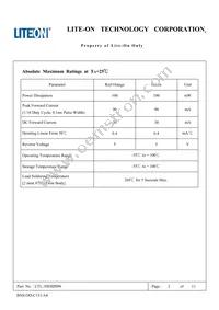 LTL-30EHJH96 Datasheet Page 3